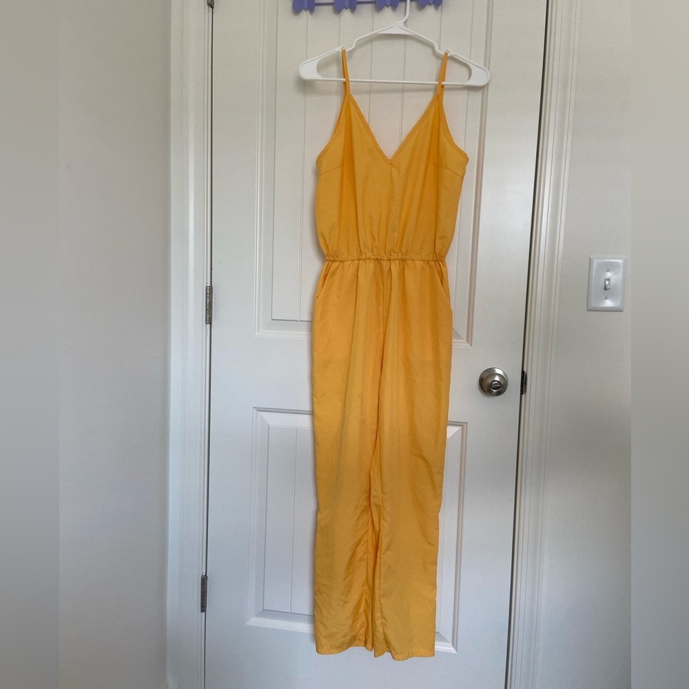 EUC | SHEIN‎ women’s solid tank jumpsuit — large